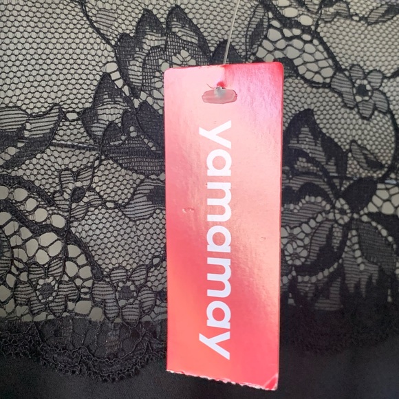 Black lace kimono - Picture 6 of 7